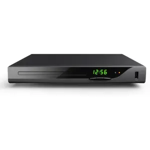Blu Ray DVD Player, 1080P  Theater Disc System, Play  DVDs and Region A 1 Blu-Rays, Support Max 128G USB Flash Drive + HDMI/AV/Coaxial Output + Built-in PAL/NTSC with HDMI/AV