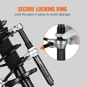 VEVOR Coil Spring Compressor Tool, 2 pcs Heavy Duty Macpherson Strut Spring Compressor Set, 2646 lbs Strut Spring Compressor with Safety Bracket and Carrying Case, for Car Truck ATV UTV