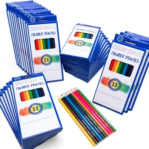 Color Swell Bulk Colored Pencils (30 Packs, 12 Pencils per Pack) , Excellent Gifts  for Birthday, Halloween, Christmas Gift.