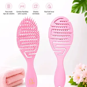 LaYaiBoutique #1186  Detangling Hair Brush - Haircare Tool for Smooth and Frizz-Free Hair, Ideal for Heatless Use