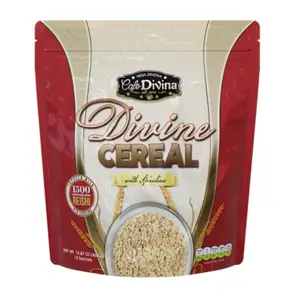 Cafe Divina Divine Cereal with Spirulina 1500mg Reishi Extract 16oz Bag