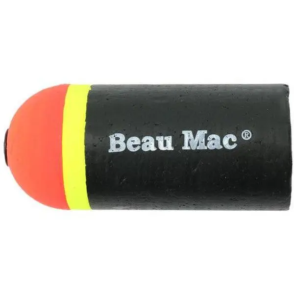 Beau Mac Bobber Doggin' EPS Foam Floats, Rugged Fishing Accessories for Drift Fishing, Multi-Size, Comes with Beads and Stop Knots, High Vis Top
