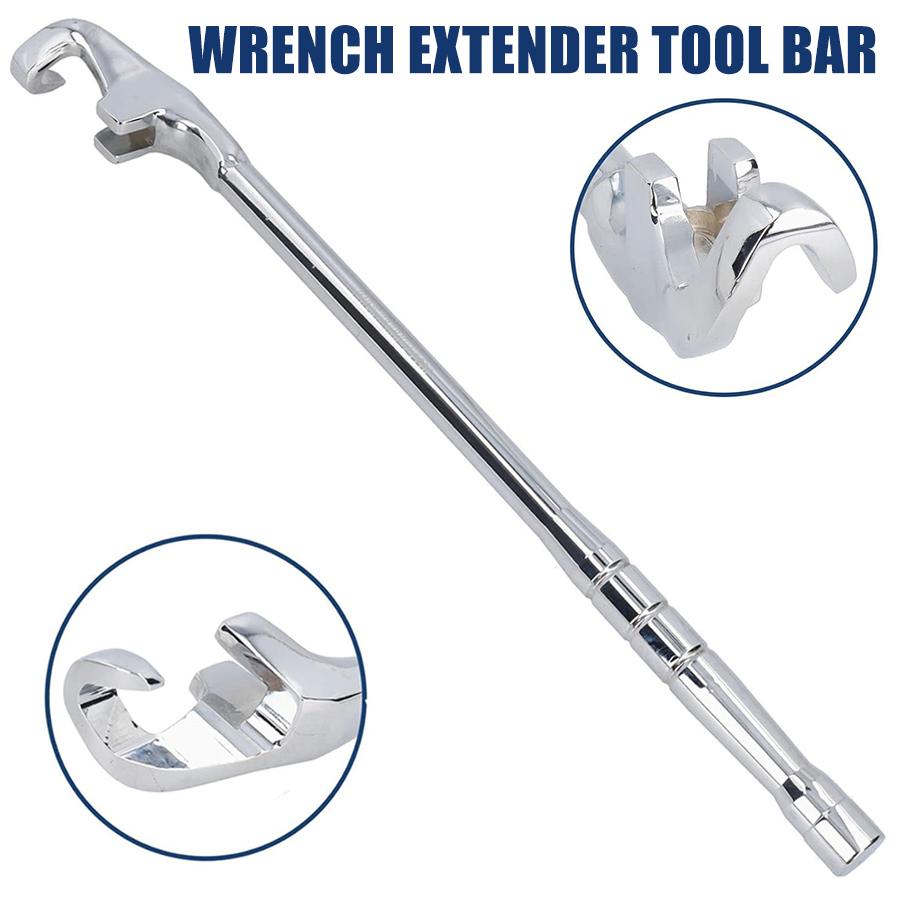 【Fathersdaygift】Wrench Extender Tool Bar, Extra-Long 15 Inch Wrench Extension for Maximum Leverage Universal Extension Tool for Automotive Repair & Mechanics fathersdaygift 【Fathersdaygift】Wrench Extender Tool Bar, Extra-Long 15 Inch Wrench Extension for Maximum Leverage Universal Extension Tool for Automotive Repair & Mechanics fathersdaygift