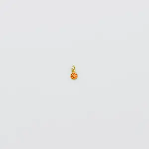Dainty Orange Slice Charm