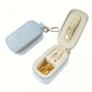 Mini Portable New Keychain, Portable Ring Necklace Jewelry Box, Activity Earrings Jewelry Storage Box, Gift for Girlfriend