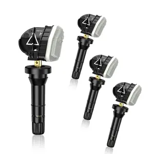 (4PCS) 433MHz Pre-Programmed TPMS Sensor Tire Pressure Monitoring Sensor - Compatible with Chevy, GMC, Cadillac & Buick - Camaro, Cruze, Malibu, Silverado, Sierra, Terrain, Yukon, Lacrosse 13598773