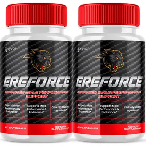 (2 Pack) Ereforce Pills for Men Advanced Formula Vitamin Supplement 120 Capsules