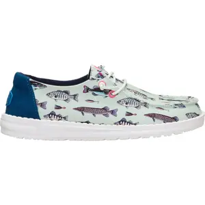 HEYDUDE Wendy Fish Lure - Womens Comfortable Slip on Shoes