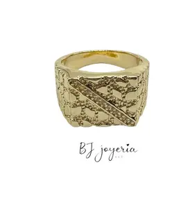 COPPER NUGGET RING (0900)