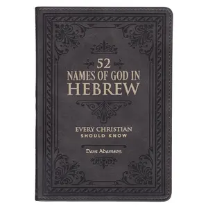52 Names of God in Hebrew Every Christian Should Know Imitation Leather