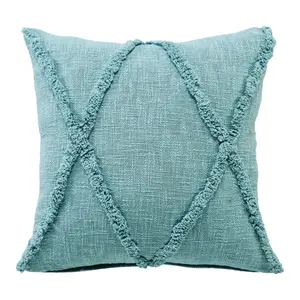 Reese Lr07736 Aqua Sky Blue Pillow