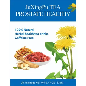 3.5g*20, Prostate Tea, Goji Berries, Dandelion, Ginseng, Dried Tangerine Peel, Green Tea