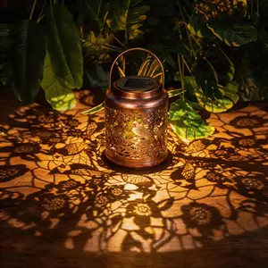 solar light outdoor / waterproof solar light / solar garden light Christmas Solar Kettle Lights Garden Lawn Decorative Lights Santa Kettle Ground Lamp Solar LED Night Lights Outdoor Garden Decor Solar Landscape Lights Led light