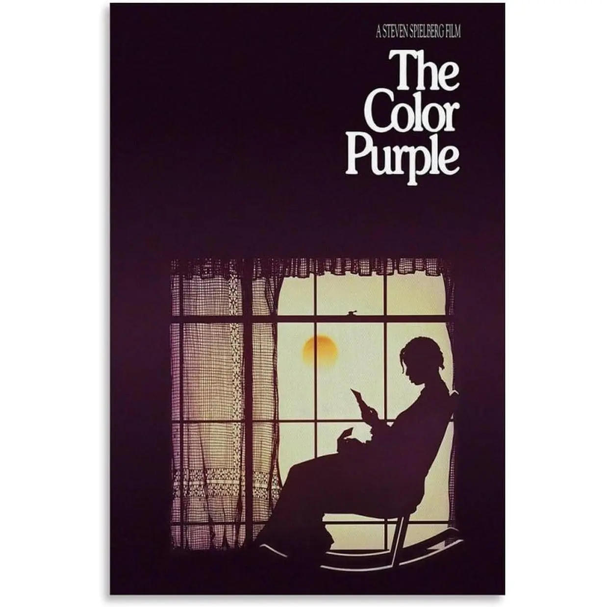 The Color Purple Movie Poster Canvas Art Posters for Room Aesthetic And Wall Art Picture Living Room Decor Poster