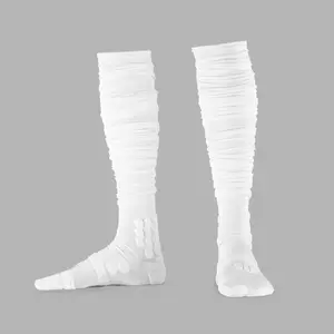 SLEEFS Padded Sports Socks - Multiple Colors - Premium Nylon/Spandex Blend for Moisture-Wicking & Support - Ideal for Football, Soccer, Baseball, and Running - Versatile Ribbed Elastic Design for All Sports
