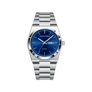 Men's casual trendy modern round dial analog quartz watch, stylish luminous analog watch suitable for parties, modern everyday jewelry and clothing decoration, trendy and versatile exquisite men's watch with gift box, men's watch.