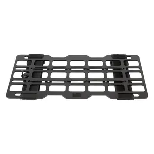 Aluminum Tactical MOLLE Panel Storage Organizer for Sun Visor - Universal Fitment