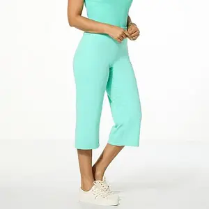 Joy Mangano Joy Collection Cool & Clean Ultra Smooth Capri Power Pant