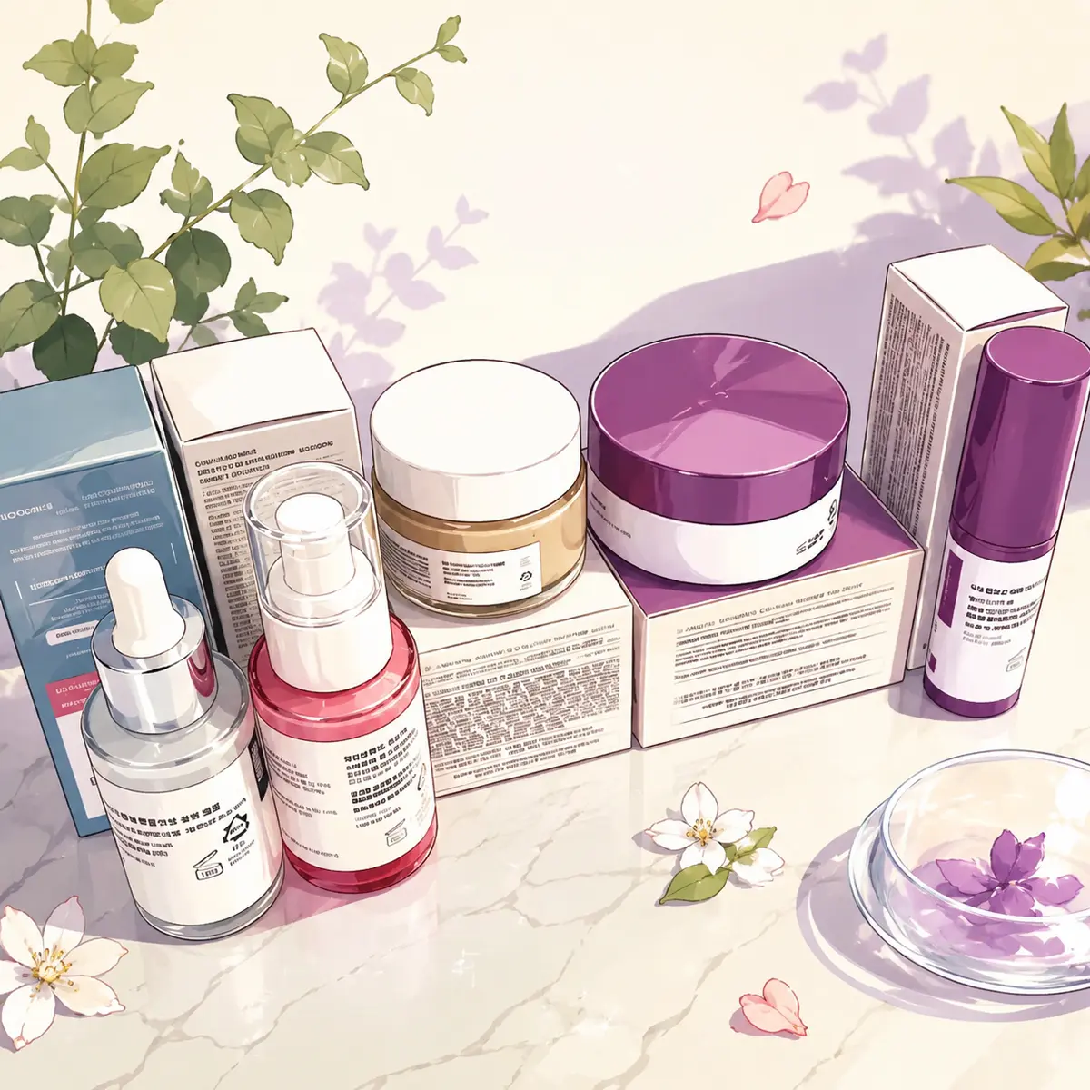 5-Piece Firming & Hydrating Skincare Set – Daily Moisture Care for Smooth, Youthful-Looking Skin
