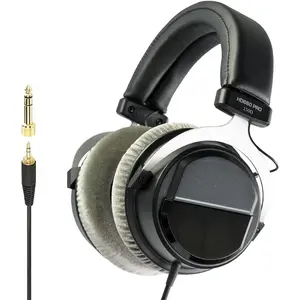 660PRO, 150 ohms, Studio Recording Headphones Wired, Professional Closed- Headphones with 40mm Neodymium Drivers and Solid Bass, 3.5mm Jack for Recording , Podcast, and DJ