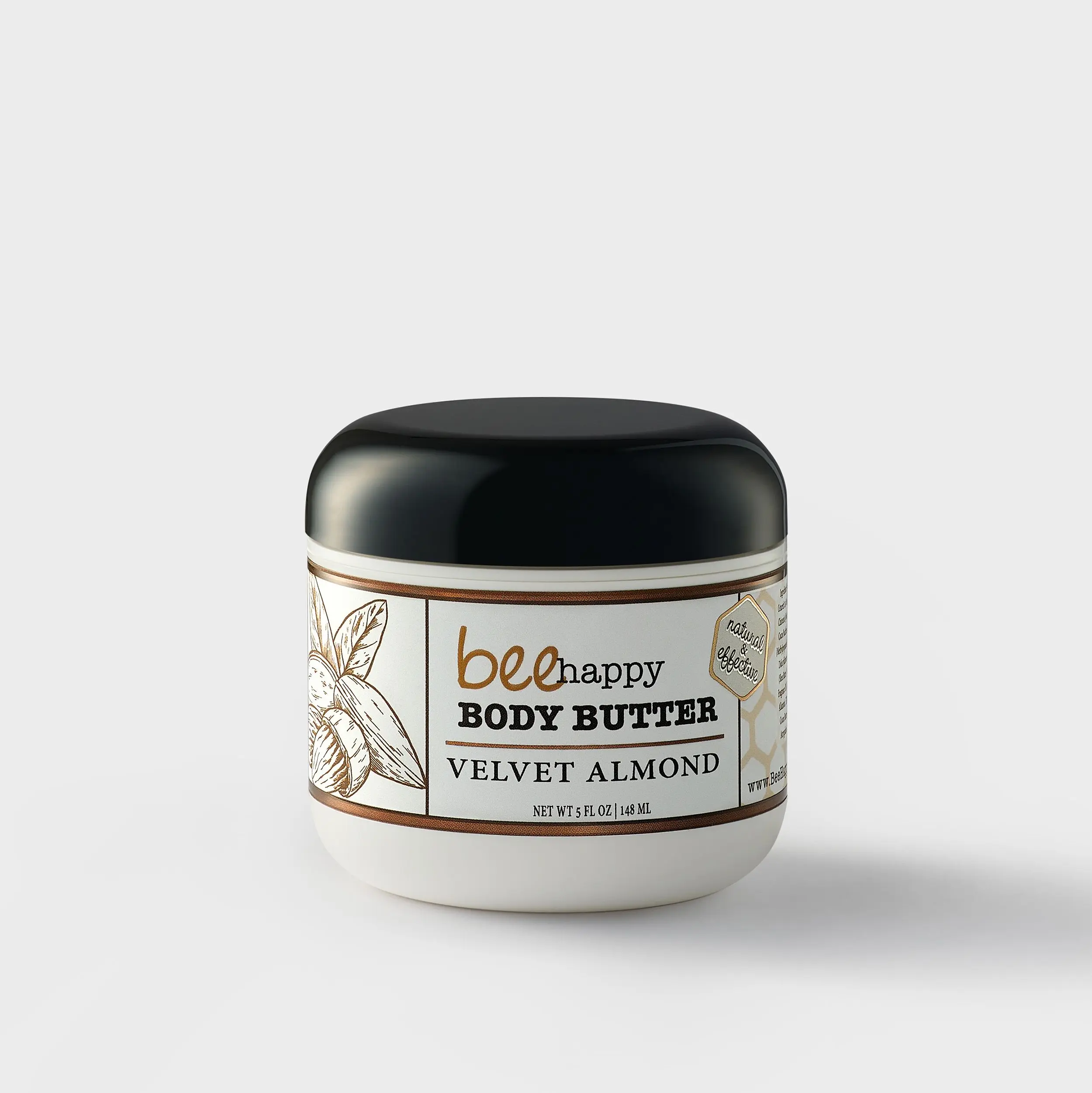 Scented Body Butter/Cream "Velvet Almond" (4 oz)