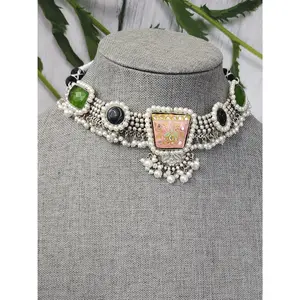Jahnavi choker necklace