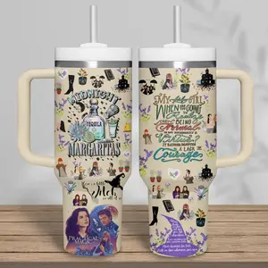 Practical Magic Movies Custom 40 oz Tumbler With Handle