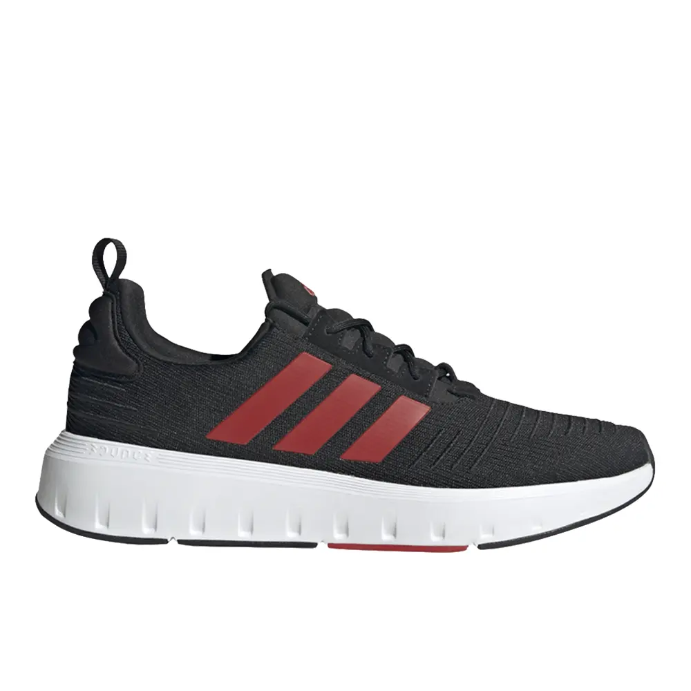 adidas Mens Swift Run Sneakers Shoes Casual - Black