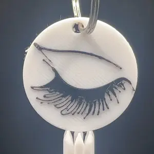 Brow & Lash (1) Tech NFC Keychain – One Tap, Instant Glow-Up