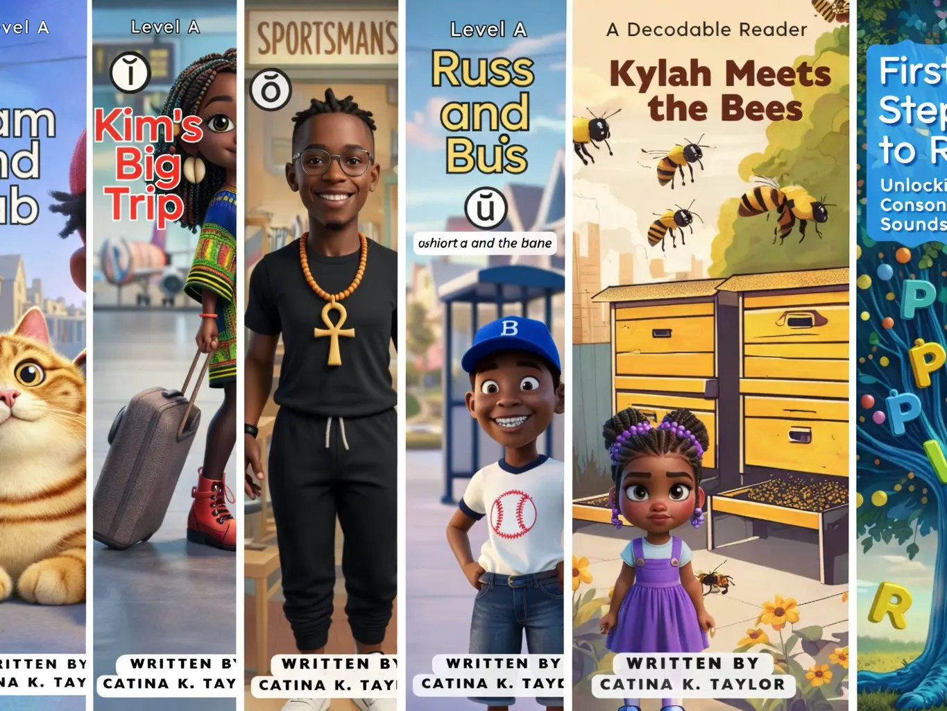 Short Vowel Decodable Book Series (Level A)