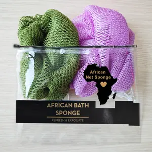 2 PCS Authentic African Exfoliating Net Bath Sponge 2 PCS Authentic African Exfoliating Net Bath Sponge