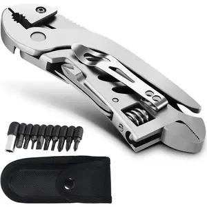 Multitool Wrench With 7 Tools/Pliers/Wire/Flat Screwdriver/Screwdriver/Folding Multifunctional Purpose Tool