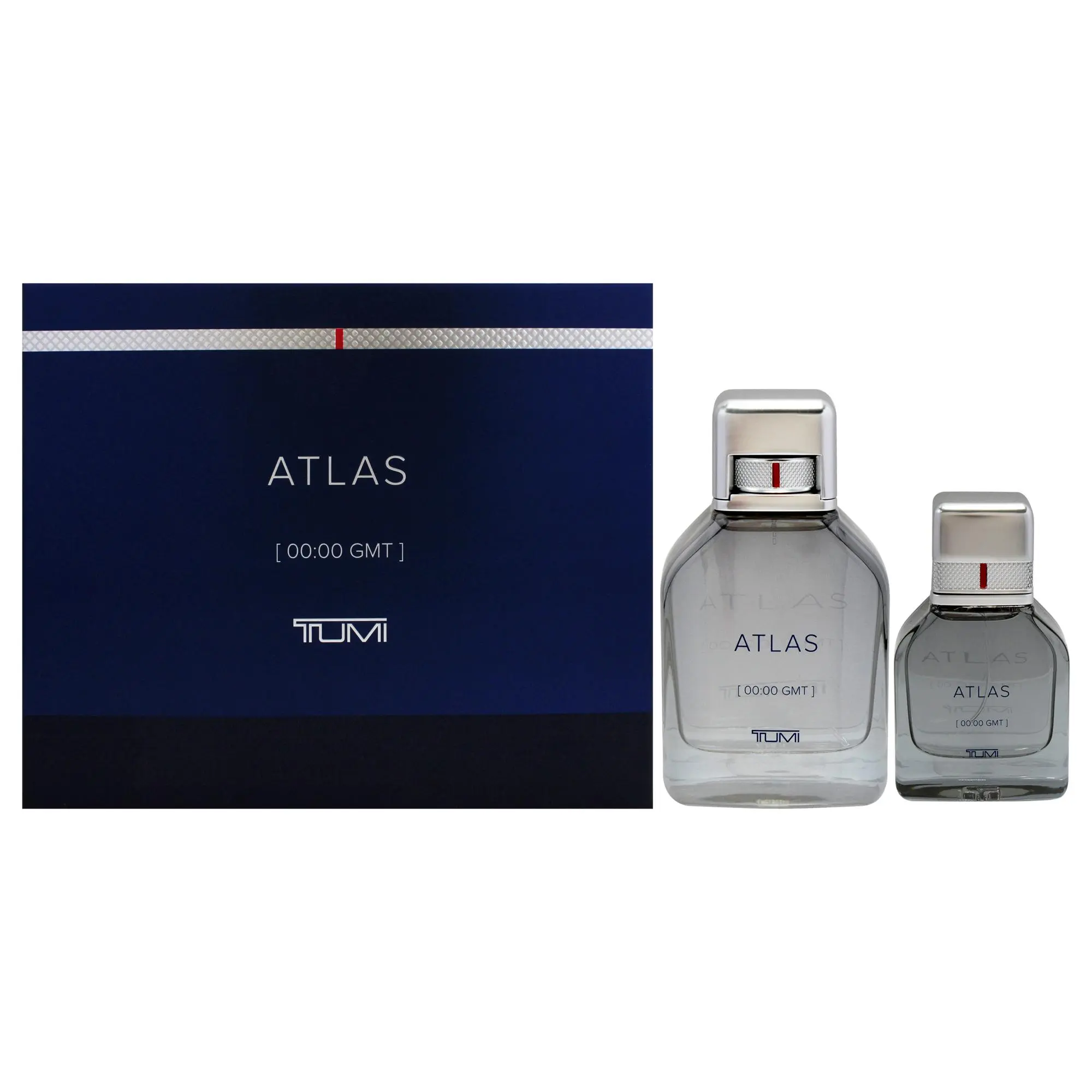 Atlas by Tumi Unisex Fragrance 2-Pc Perfume Set - 3.4oz EDP Spray, 1oz EDP Spray, High-End Non-Aerosol Boxed Packaging Unisex Fragrance
