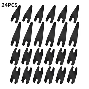 24pcs/set Black Tattoo Machine Parts CProfessional Tattoo Liner Spring Shader Spring Rear Springs for Tattoo Machine Accessory