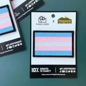 Trans Pride Flag Stick-On Patch