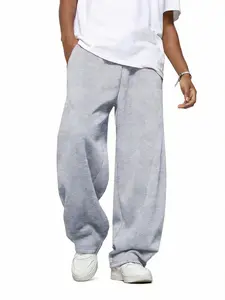 Boys jogger pants Sweatpants Wide Leg Elastic Waist Pants Pull On Fleece Athletic Joggers Ages 8-16 Years