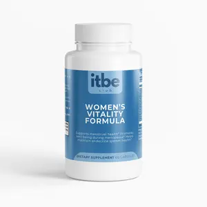 Women’s Vitality Formula — Hormonal Balance & Menopausal Support | Dong Quai, Black Cohosh, Red Clover & Soy Isoflavones (60 Capsules)