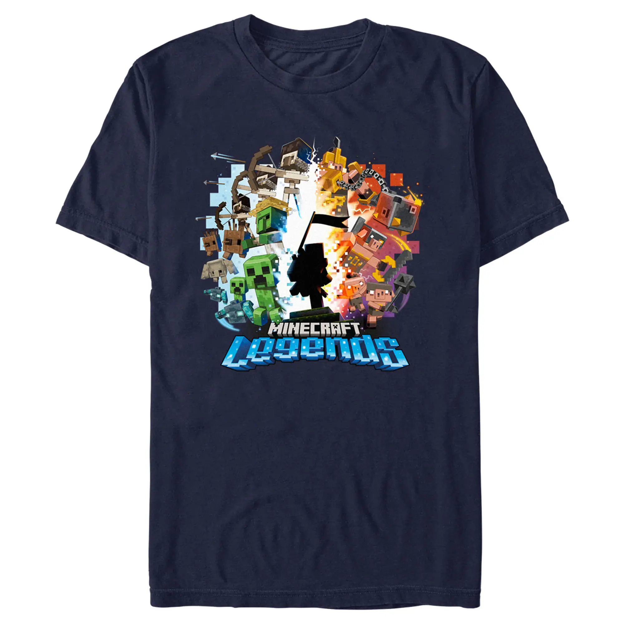Men's Minecraft Legends Heroes and Villains T-Shirt