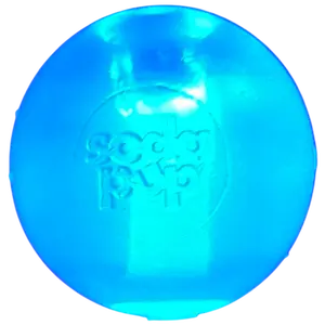 Strobe Ball Light-Up Dog Toy - Durable Floating Chew Ball | Made in USA