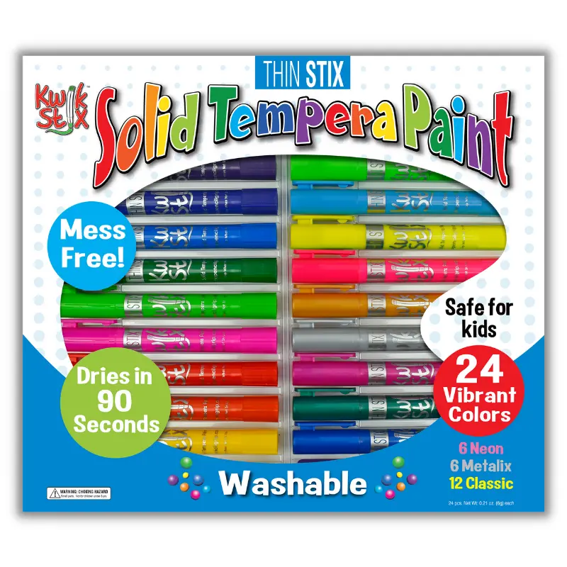 Thin Stix Paint Sticks, Set of 24