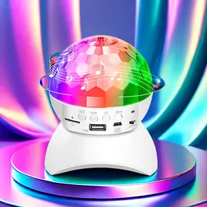 CLTRADE Portable Party Light & Speaker Set USB Powered DJ Disco Strobe Wireless Bluetooth For Home Parties Weddings Holidays Birthdays Events Shows Decorations Lights