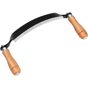 10 in Draw Knife,Felled Draw Shave Knife, Curved Draw Knife Draw Shave Tool Woodworking Debarking Hand Tool, Wood Razor Shaving Wood Barking Tool,Bark Peeler, Drawing Knife, Draw Shave, Shaving Knife