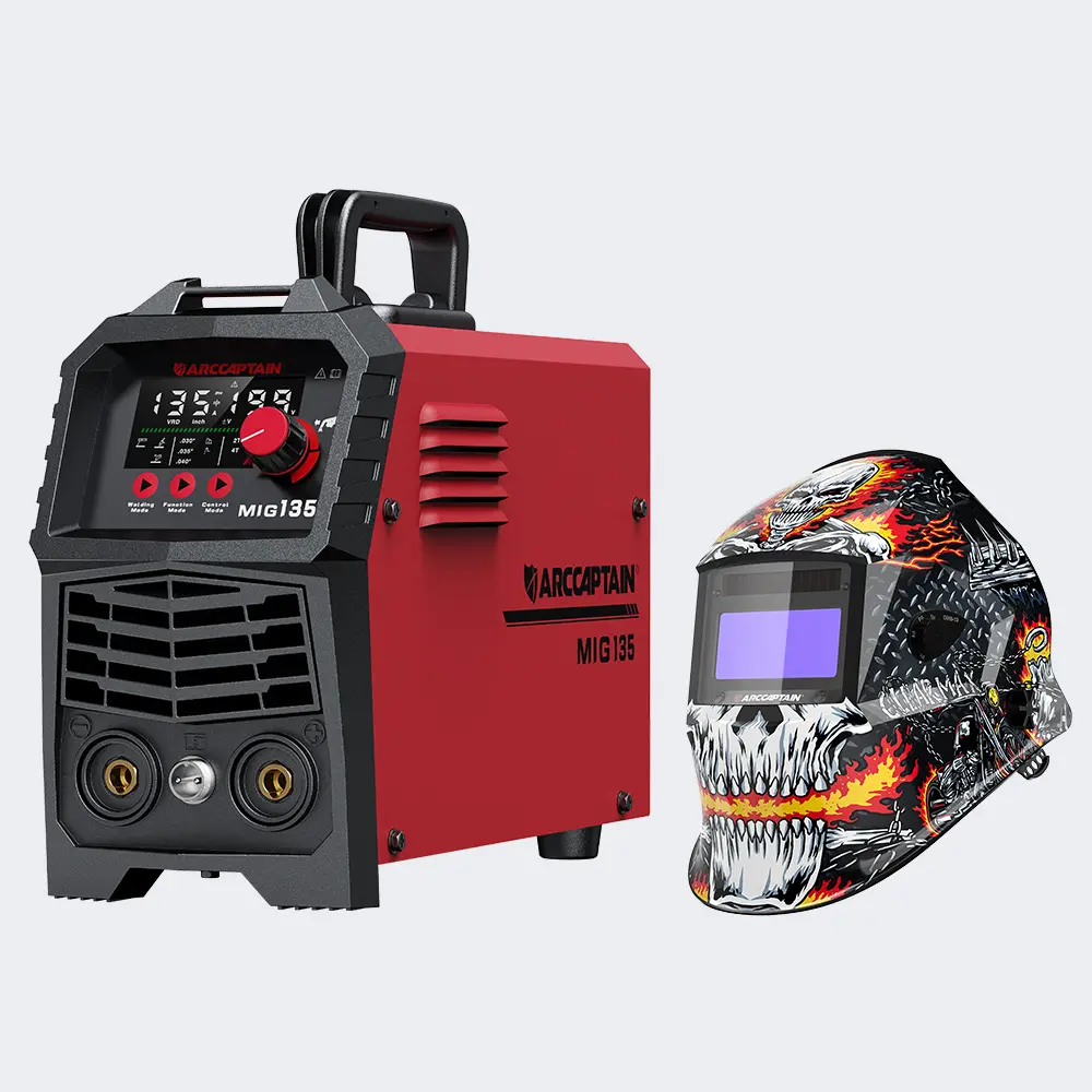 MIG135 Welding Helmet Bundle