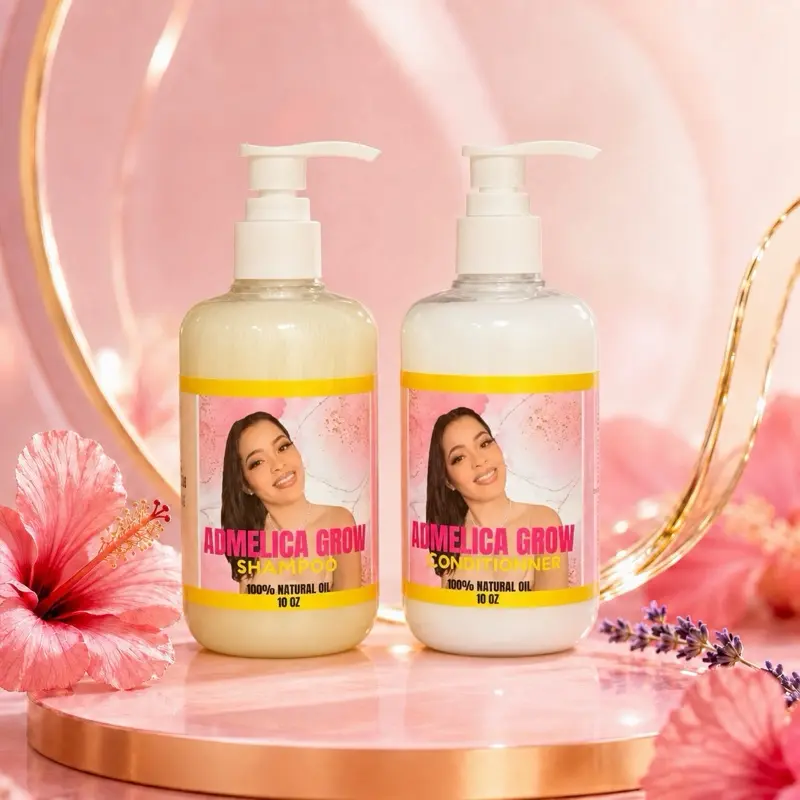 Shampoo &Conditioner 10 oz- 100% Natural - Each - Hair Care Essentials for Healthy Hair