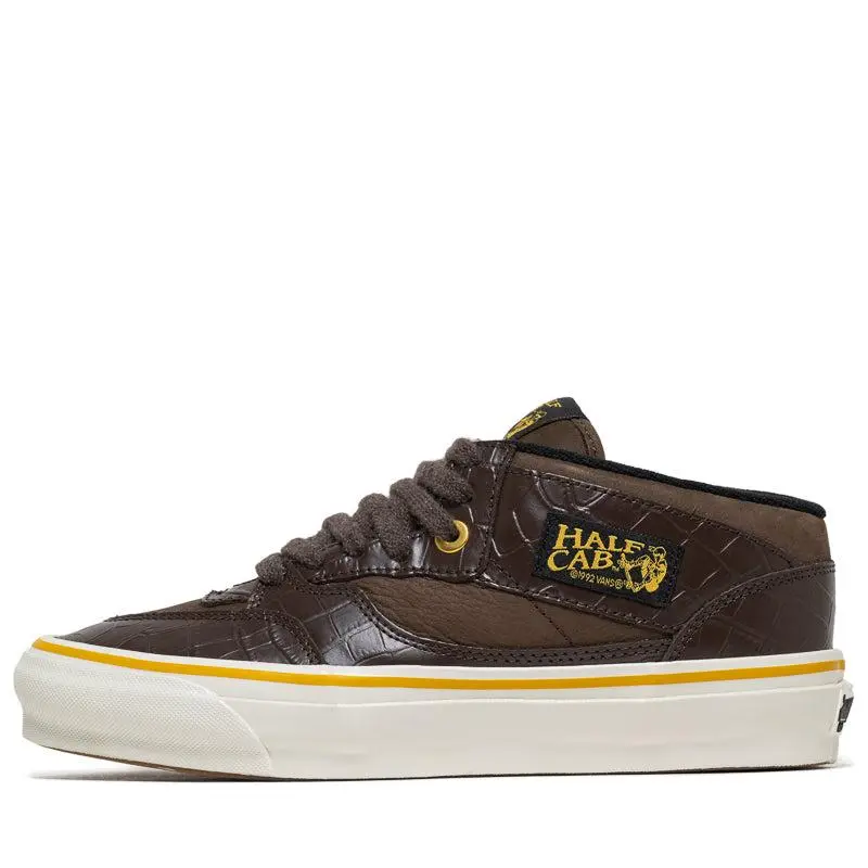 [VN000E93GHR] MENS VANS OTW HALF CAB REISSUE 33 'DEMITASSE PATENT CROCODILE'