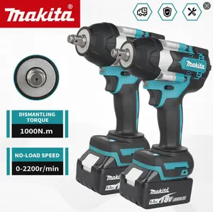 Makita DTW700 18V Brushless Impact Wrench — 1000N·m High Torque, Cordless Power Tool for Auto Repair & Heavy-Duty Work