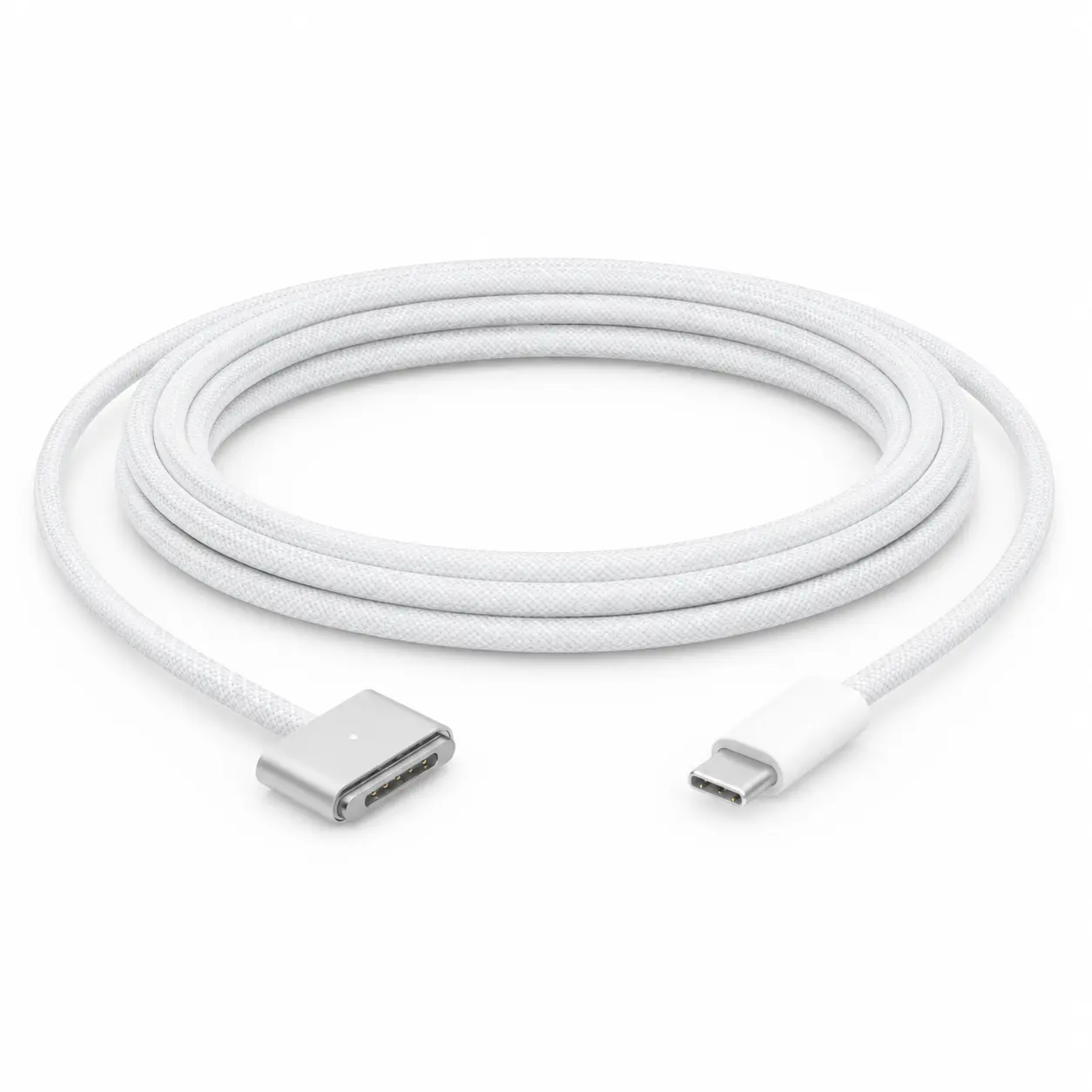 140W USB-C to Magnetic 3 Charging Cable for MacBook Pro/Air, 6.6FT Fast Charge MacBook Charger Cord with LED Status, Strong Magnetic, Nylon+Alloy Aluminum Braided, Back to School/Christmas Gift