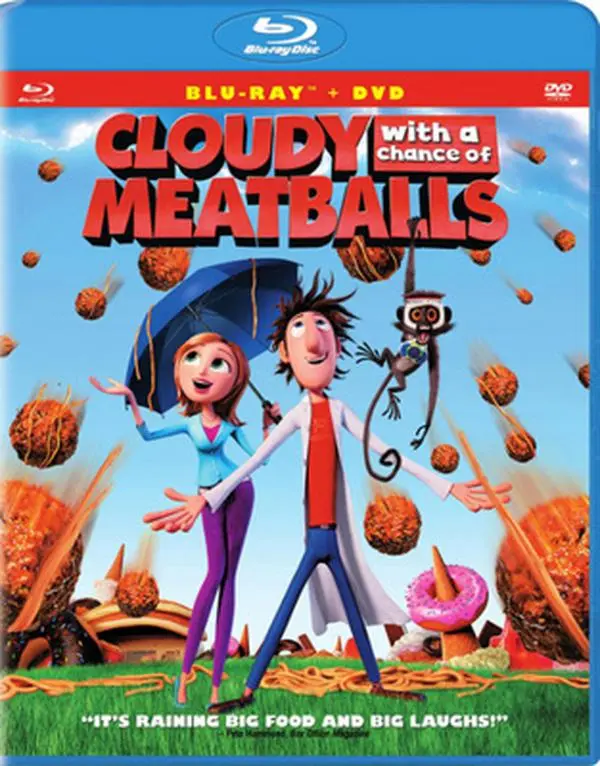 USED Book - Cloudy with a Chance of Meatballs (Blu-ray) - english