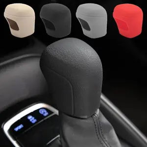 Car Silicone Automatic Gear Shift Knob Cover, Shifter Knob, Universal Fit Shifter
