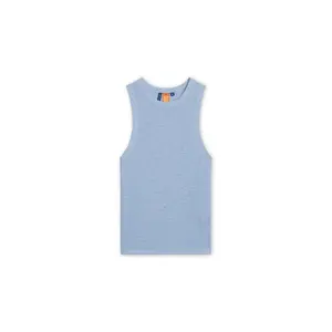 NONAME RIBBED HIGH NECK TANK